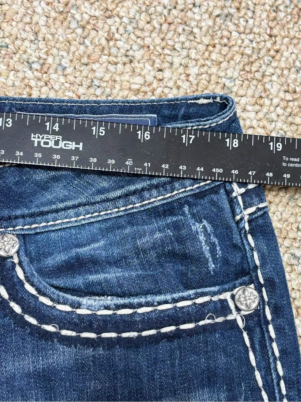 Miss Me Bootcut Distressed Jeans Women's Size 34